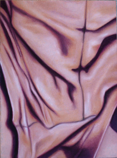 Drawing titled "Entre-jambes 3" by Manon Ka, Original Artwork, Pastel