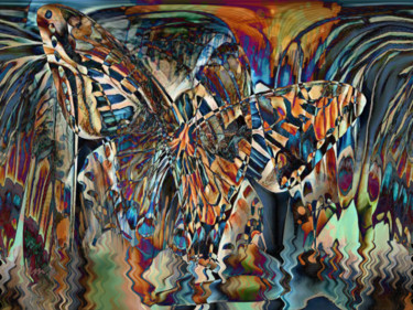 Digital Arts με τίτλο "Last Lust" από Manos Chronakis, Αυθεντικά έργα τέχνης, Ψηφιακή ζωγραφική
