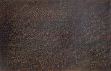 Ζωγραφική με τίτλο "Foule" από Manouchehr Niazi, Αυθεντικά έργα τέχνης, Λάδι