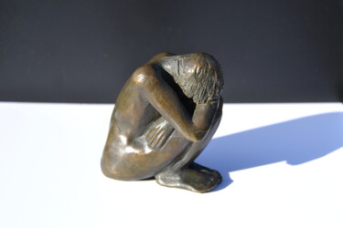 Skulptur mit dem Titel "Solitude" von Manoyan, Original-Kunstwerk, Bronze