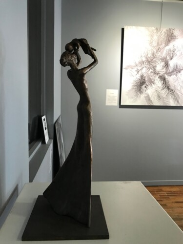 Sculpture intitulée "Naissance" par Manoyan, Œuvre d'art originale, Bronze