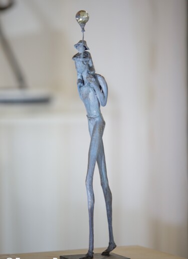 Skulptur mit dem Titel "Premiers Pas" von Manoyan, Original-Kunstwerk, Bronze
