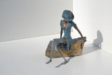 Sculpture titled "Séduction" by Manoyan, Original Artwork, Bronze