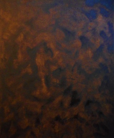 Painting titled "'SUDDEN DESTRUCTION…" by Manuel Santiago, Original Artwork, Oil Mounted on Wood Stretcher frame