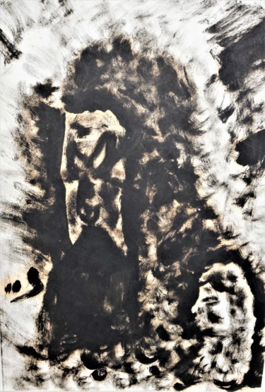 ''ABSTRACTO' 1965 Painting titled "''ABSTRACTO' 1965" by Manuel Santiago, Original Art, Watercolor