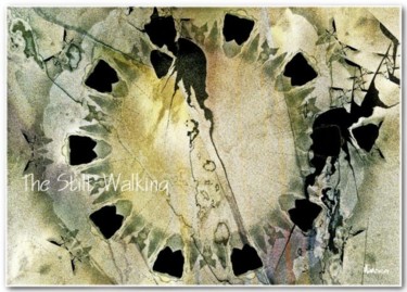 Arte digital titulada "The Stilt-Walking" por Elizabeth Mansco, Obra de arte original