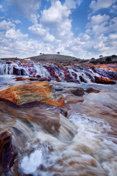 Photographie intitulée "Rio tinto" par Manu Cruz, Œuvre d'art originale, Photographie numérique