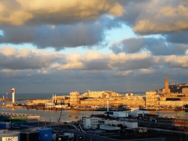 Photographie intitulée "soleil levant sur l…" par Manu Surreabulliste, Œuvre d'art originale