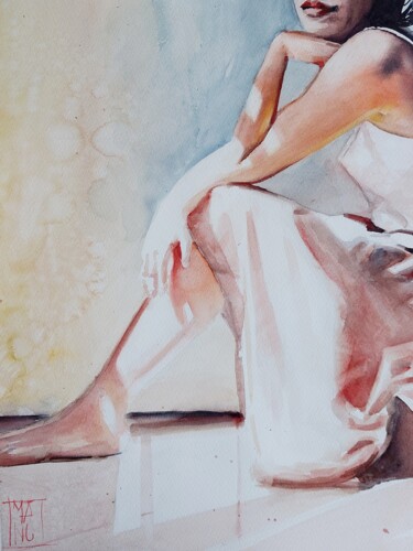 Painting titled "Love.errs (or not?)" by Manu Toxxic, Original Artwork, Watercolor