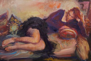 Pintura titulada "Marie fini" por Manuel Leonardi, Obra de arte original, Oleo