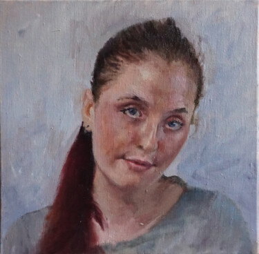 Painting titled "Ashtinaa" by Manuel Leonardi, Original Artwork, Oil