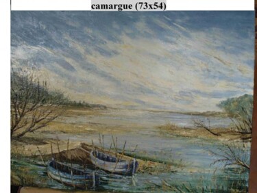 Malarstwo zatytułowany „la camargue” autorstwa Manuel Martin, Oryginalna praca