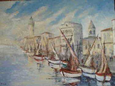 Painting titled "GRAU DU ROI" by Manuel Martin, Original Artwork