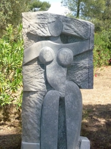 Sculpture intitulée "tu-fais-la-belle." par Manuel Paoli, Œuvre d'art originale