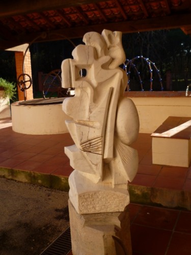 Sculpture intitulée "la-madeleine." par Manuel Paoli, Œuvre d'art originale