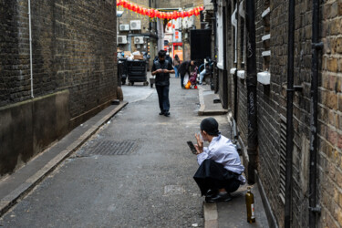 Photographie intitulée "Chinatown" par Manuel Sáez, Œuvre d'art originale, Photographie numérique