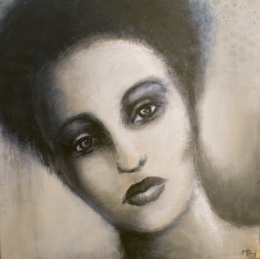 Painting titled "Sarah" by Manuela Limacher, Original Artwork, Acrylic