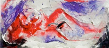 Pittura intitolato "La Madre Cosmica" da Manuela Nicolini, Opera d'arte originale