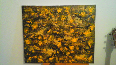 Painting titled "Tableau abstrait no…" by Florence Castelli  Flofloyd, Original Artwork, Acrylic