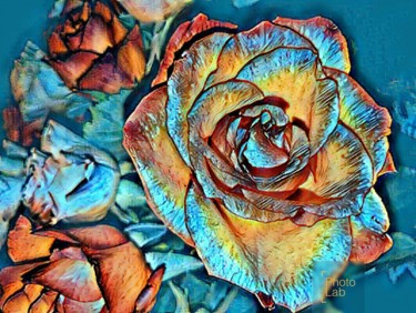 Photographie intitulée "Des roses version f…" par Florence Castelli  Flofloyd, Œuvre d'art originale