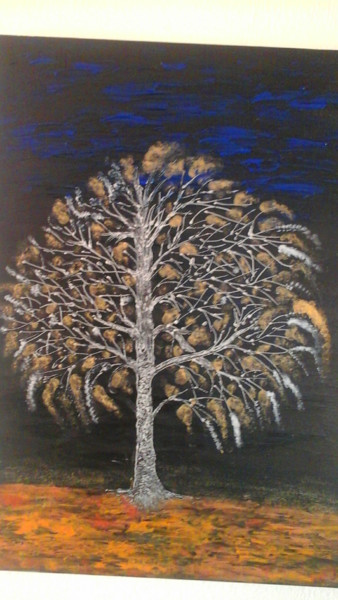 Peinture intitulée "Un tableau d arbre…" par Florence Castelli  Flofloyd, Œuvre d'art originale, Acrylique