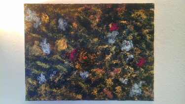 Картина под названием "Une peinture abstra…" - Florence Castelli  Flofloyd, Подлинное произведение искусства, Акрил