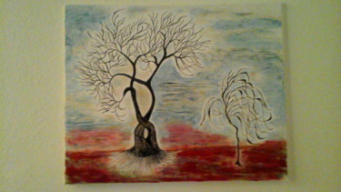 "Un arbre en hiver" başlıklı Tablo Florence Castelli  Flofloyd tarafından, Orijinal sanat, Akrilik