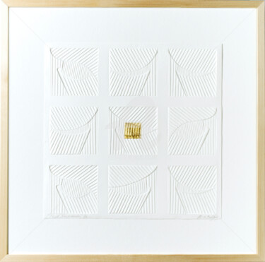 印花与版画 标题为“Point suspendu” 由Mapie Belgary, 原创艺术品, 纸 安装在纸板上
