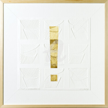 Printmaking titled "Point d'exclamation" by Mapie Belgary, Original Artwork, Paper Mounted on Cardboard
