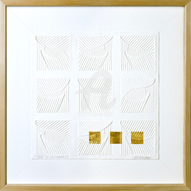 印花与版画 标题为“Points de suspension” 由Mapie Belgary, 原创艺术品, 纸 安装在纸板上
