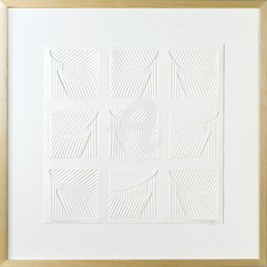 Printmaking titled "Rencontres" by Mapie Belgary, Original Artwork, Paper Mounted on Cardboard