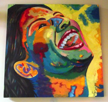 Pintura titulada "Felicidad" por Mapra, Obra de arte original, Oleo