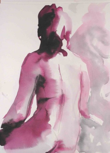 Pintura titulada "No es humo" por Miguel Angel Quintana, Obra de arte original, Otro
