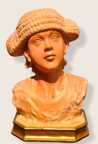 Escultura intitulada "TORERILLO" por Mar Blazquez, Obras de arte originais, Terracota