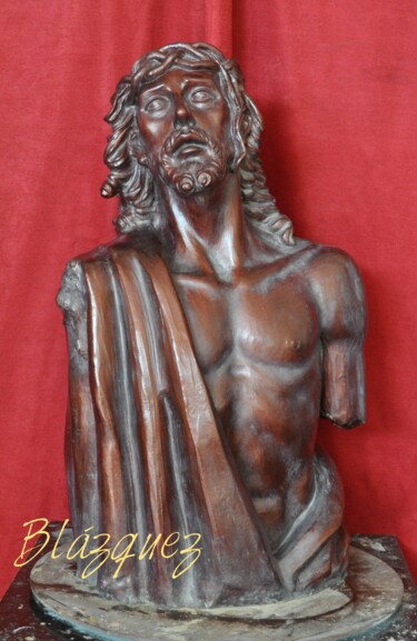 Sculpture intitulée "ECCE HOMO" par Mar Blazquez, Œuvre d'art originale, Coulage