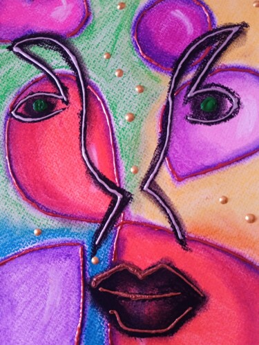 图画 标题为“Любовь” 由Мара Вагнер, 原创艺术品, 粉彩