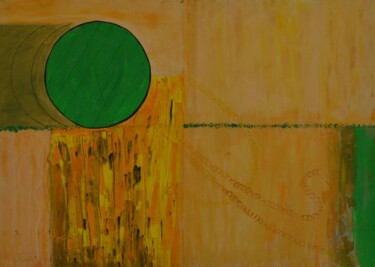 Картина под названием "Geometría sagrada" - Maraid Suley Britto, Подлинное произведение искусства, Акрил Установлен на Дерев…