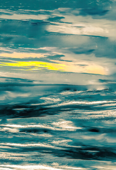 Digitale Kunst mit dem Titel "Море и солнце" von Marat Marat Kausarov Kausarov, Original-Kunstwerk, 2D digitale Arbeit