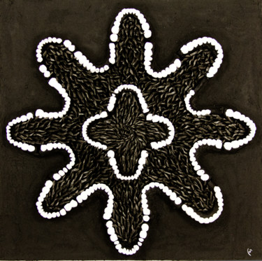 Petunia black 40x40 cm ©2015 by Марат Наби