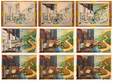 Фотография под названием "Процесс лепки карти…" - Марат Закиров, Подлинное произведение искусства