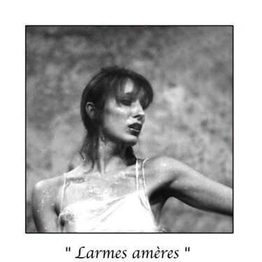 Photographie intitulée "Larmes amères" par Marc Acquaviva, Œuvre d'art originale