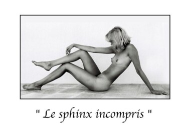 Photographie intitulée "Le sphinx incompris" par Marc Acquaviva, Œuvre d'art originale