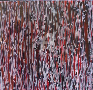 Painting titled "Série Dripping" by Anguis, Original Artwork, Oil