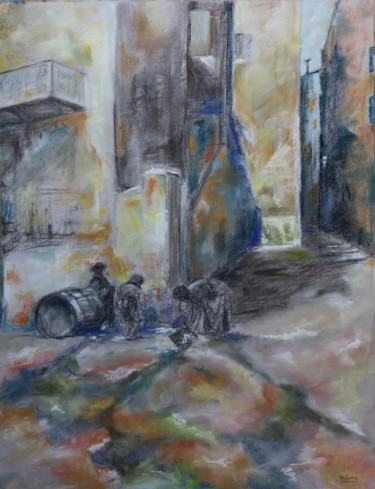 "TERR. 19" başlıklı Tablo Marc Barn tarafından, Orijinal sanat, Pastel