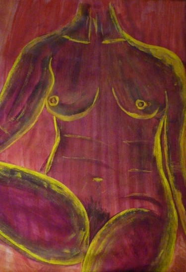 Peinture intitulée "Andrea" par Marc, Œuvre d'art originale, Acrylique