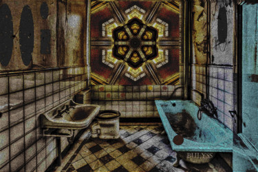 Digital Arts titled "Bathroom" by Marc Bulyss, Original Artwork, Digital Painting