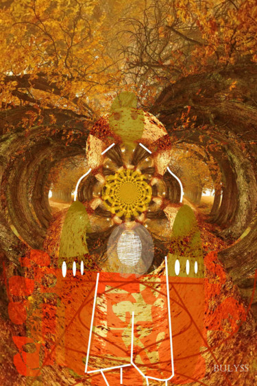 Digital Arts titled "Fall saison" by Marc Bulyss, Original Artwork, Digital Painting