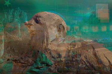 Digital Arts titled "Etoile d'Antonovie" by Marc Bulyss, Original Artwork, Digital Painting