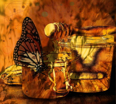 Digital Arts titled "Honey Sweet" by Marc Bulyss, Original Artwork, Digital Painting