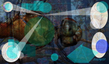 Digital Arts titled "Nostrasedérium" by Marc Bulyss, Original Artwork, Digital Painting
